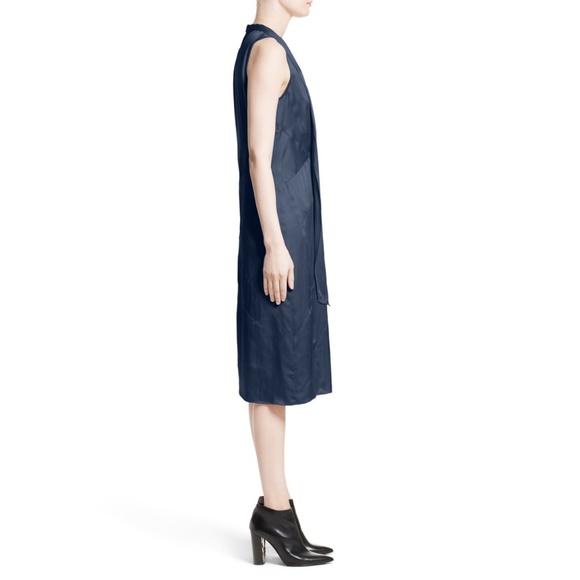 BURBERRY $1150 Silk Bias Dress NWT 0/2 midi maxi - Picture 4 of 6